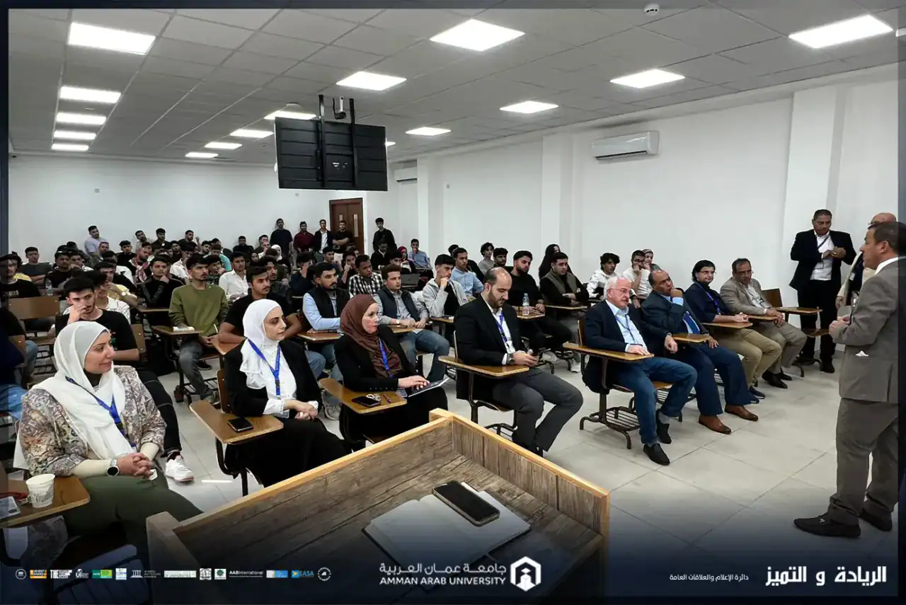كلية علوم الطيران في جامعة عمان العربية تعقد لقاءً تعريفيًا للطلاب الجدد