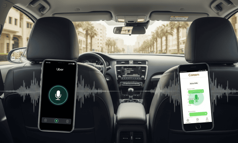 أوبر وكريم تشرعان بتسجيل أصوات الركاب في الأردن