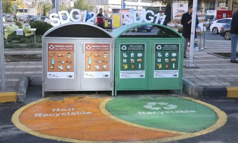 أمانة عمّان تدشن مرحلة جديدة لفرز النفايات في "سوق السلطان" بدعم ألماني