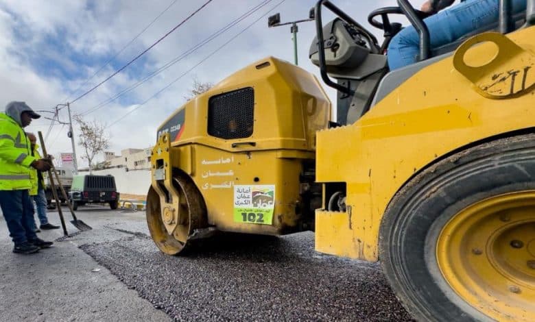 أمانة عمّان تستنفر 4600 موظف وتُعالج 235 ملاحظة خلال المنخفض الجوي