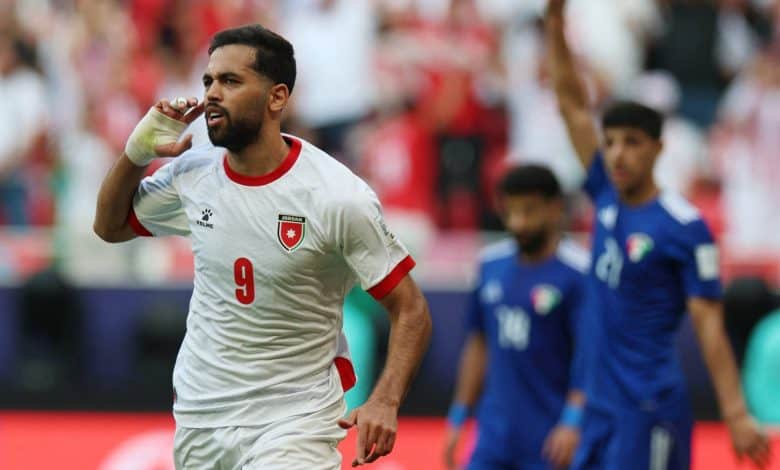 "النشامى" يتفوقون على مصر بالعلامة الكاملة في كأس العرب