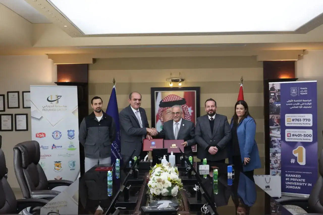 شراكة أكاديمية وبحثية جديدة بين جامعة عمّان الأهلية والجامعة السورية الخاصة