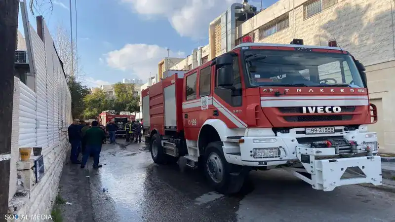 فاجعة في عمّان: وفاة طفلين وإصابة 3 من عائلة واحدة بحريق منزل