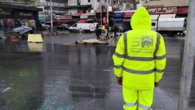 أمانة عمّان ترفع مستوى الجاهزية وتعلن الطوارئ الخفيفة