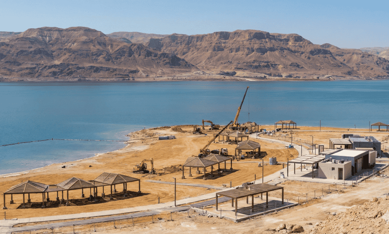 انطلاق خطة التحديث لشاطئ البحر الميت