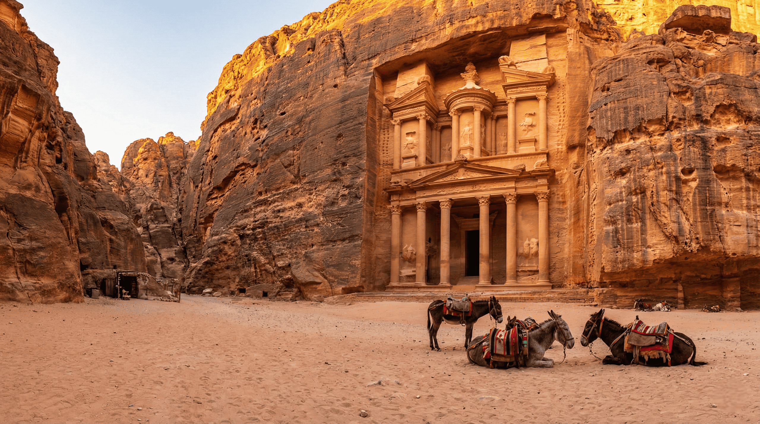 البترا تستعيد ألقها السياحي وتقترب من أرقام "عام المليون" القياسية