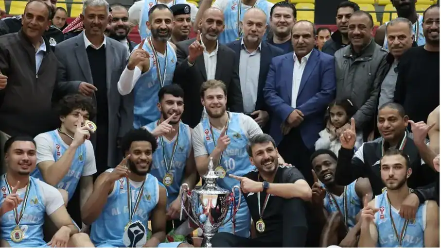 تتويج الفيصلي بلقب كأس الأردن لكرة السلة في العاصمة عمّان