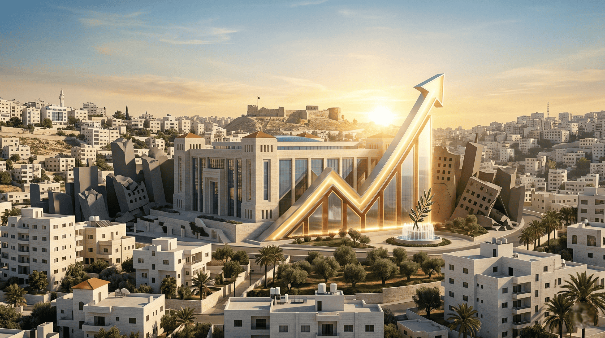 سوق عمّان المالي يتجاوز الأزمات الإقليمية محققاً نمواً بنسبة 3%