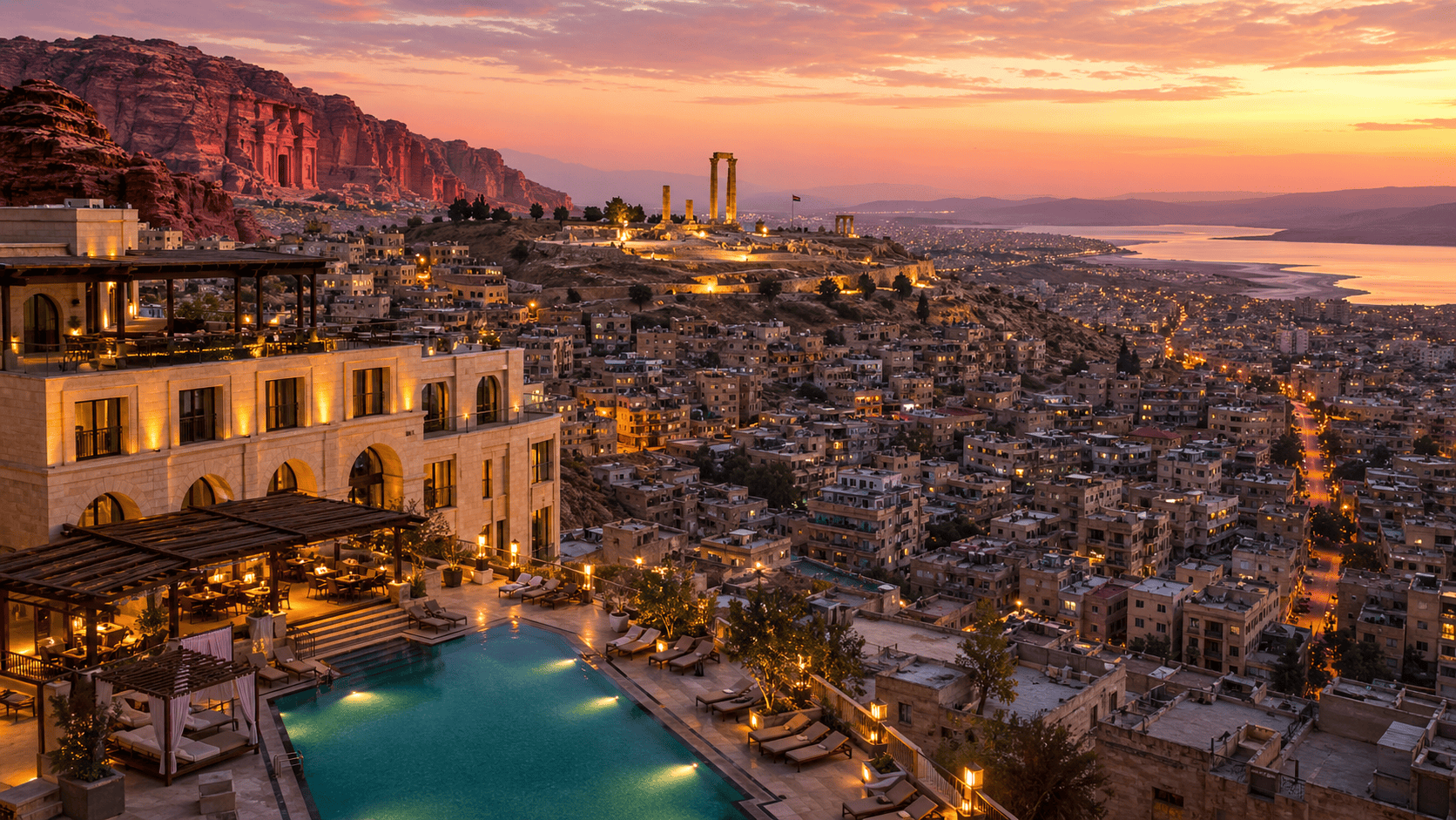 عمّان تتصدر وجهات الإشغال الفندقي في عيد العمال بتفوق على البتراء والبحر الميت