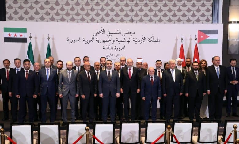 البيان الختامي ومخرجات الدورة الثانية لمجلس التنسيق الأعلى الأردني السوري