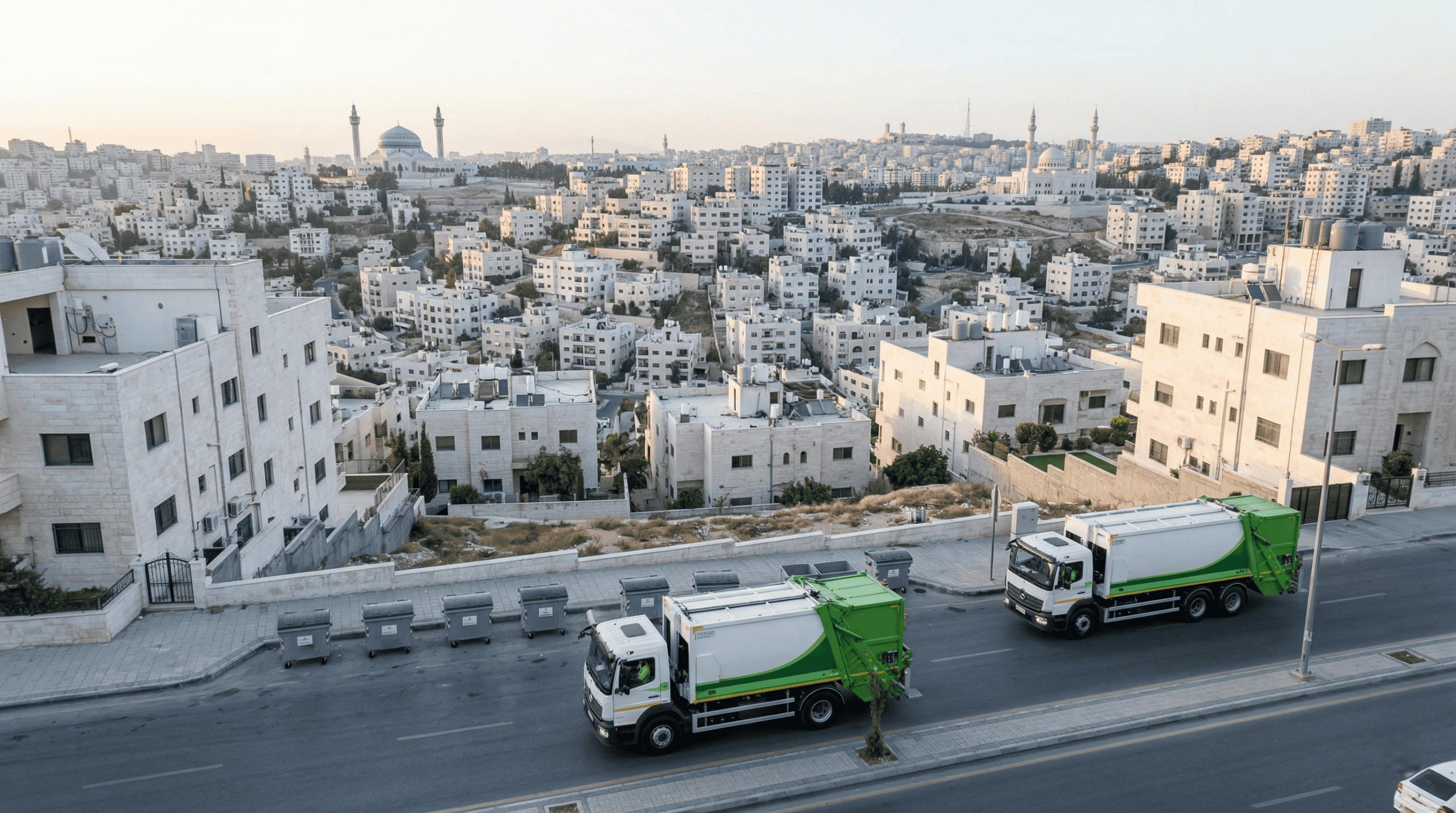 بدء المرحلة الأولى لجمع ونقل النفايات في زهران وطارق