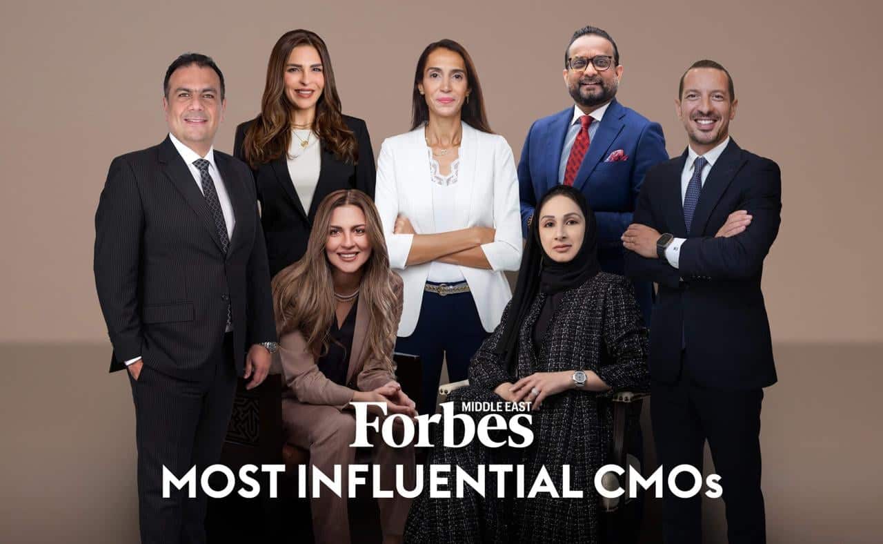 7 كفاءات أردنية يتصدرون قائمة فوربس لأقوى 100 رئيس تسويق
