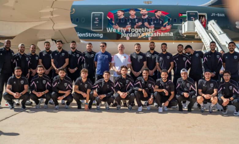 استقبال رسمي لمنتخب الأردن لكرة القدم بعد مشاركته في كأس العالم 2026