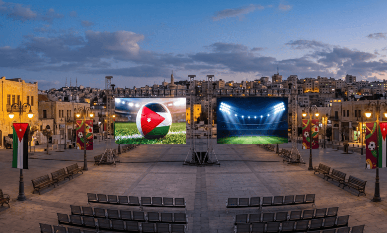 وزارة الشباب تعلن بث مباريات المنتخب في كأس العالم عبر شاشات عملاقة