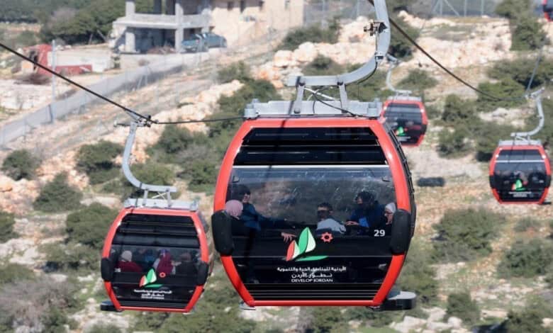 إغلاق مؤقت لتلفريك عجلون يوم الثلاثاء لإجراء الصيانة