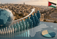 تقرير إحصائي: تعداد سكان الأردن مرشح للتضاعف خلال 40 عاماً