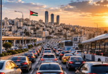 أزمة السير في عمان: 1.5 مليون مركبة وتحديات التمدد العمراني