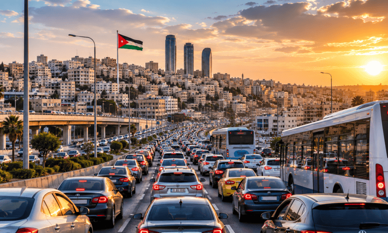 أزمة السير في عمان: 1.5 مليون مركبة وتحديات التمدد العمراني 6 أزمة السير في عمان: 1.5 مليون مركبة وتحديات التمدد العمراني