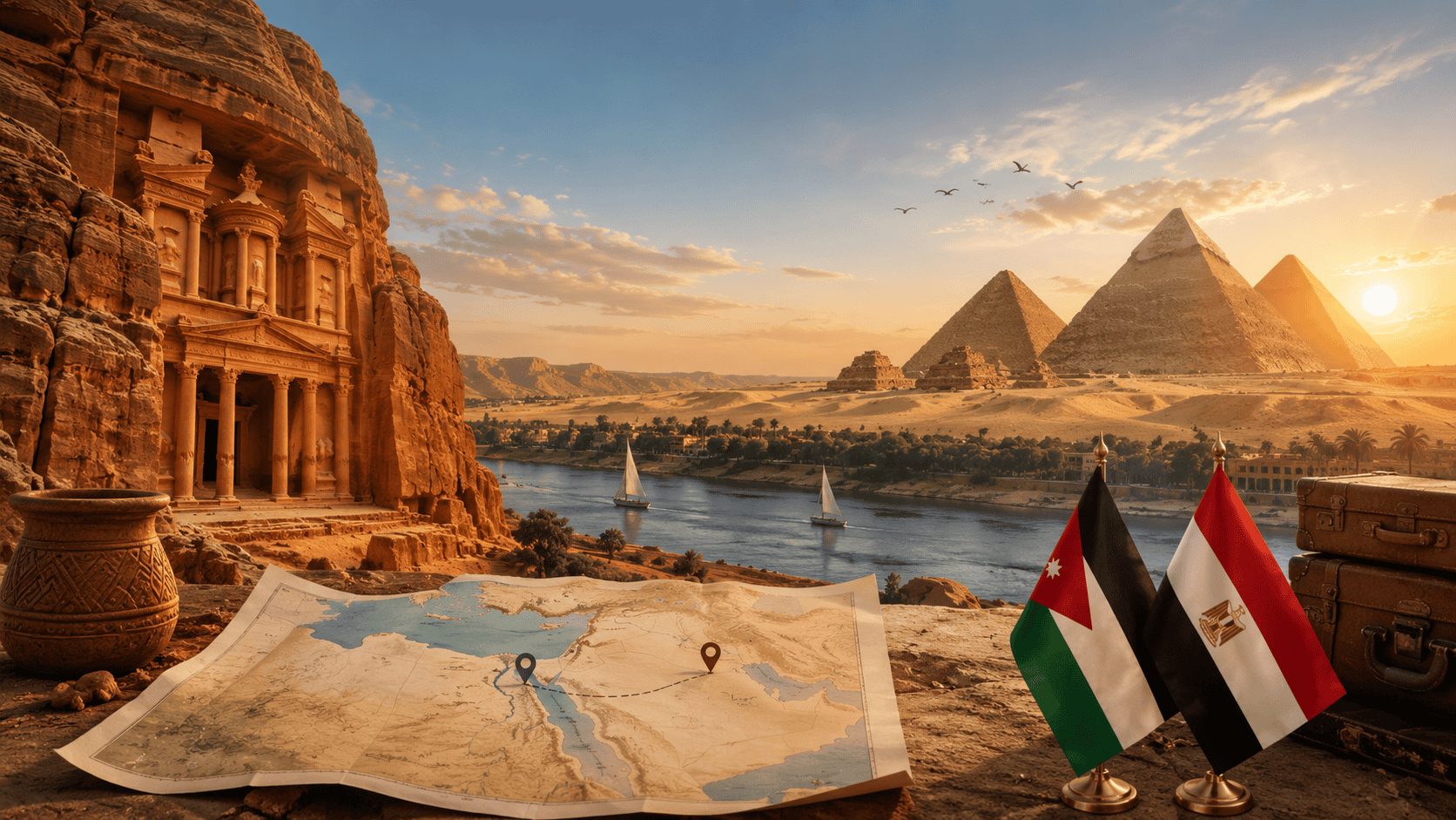 برامج سياحية مشتركة بين الأردن ومصر لاستهداف أسواق عالمية