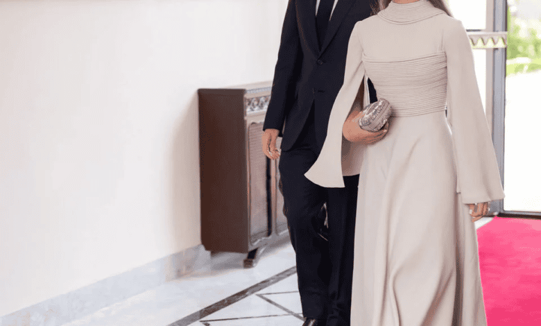 الأميرة إيمان والسيد جميل ترميوتس يرزقان بتوأمتين