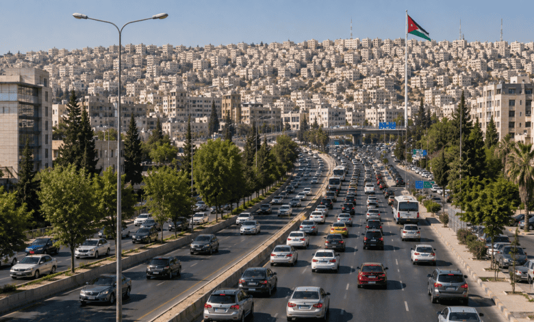 مقترحات وحلول لتخفيف الازدحامات المرورية في عمّان