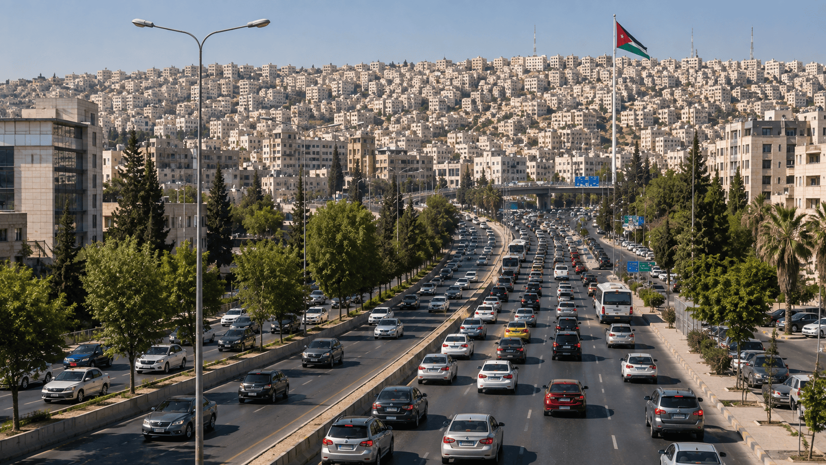 مقترحات وحلول لتخفيف الازدحامات المرورية في عمّان