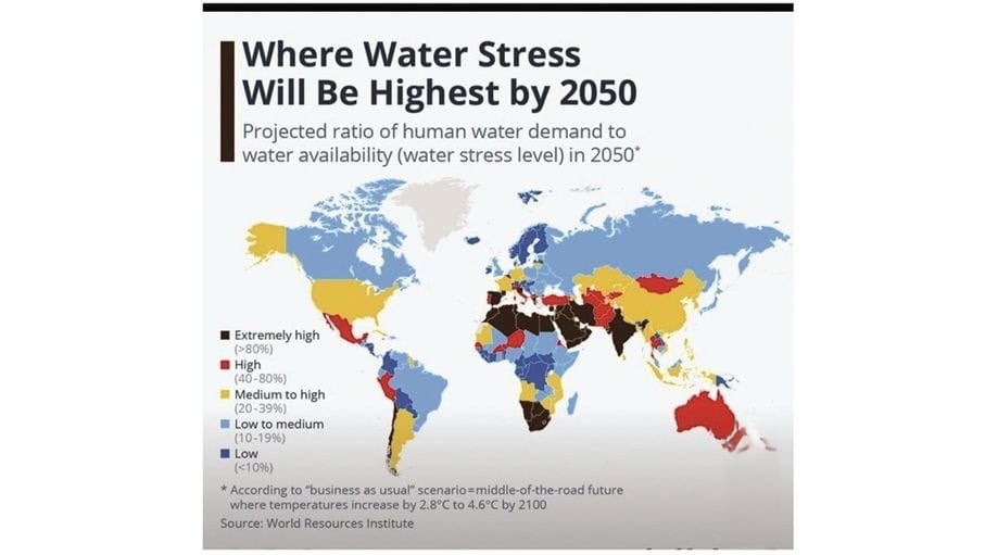 الإجهاد المائي في الأردن بحلول 2050: التحديات والخطط الإستراتيجية