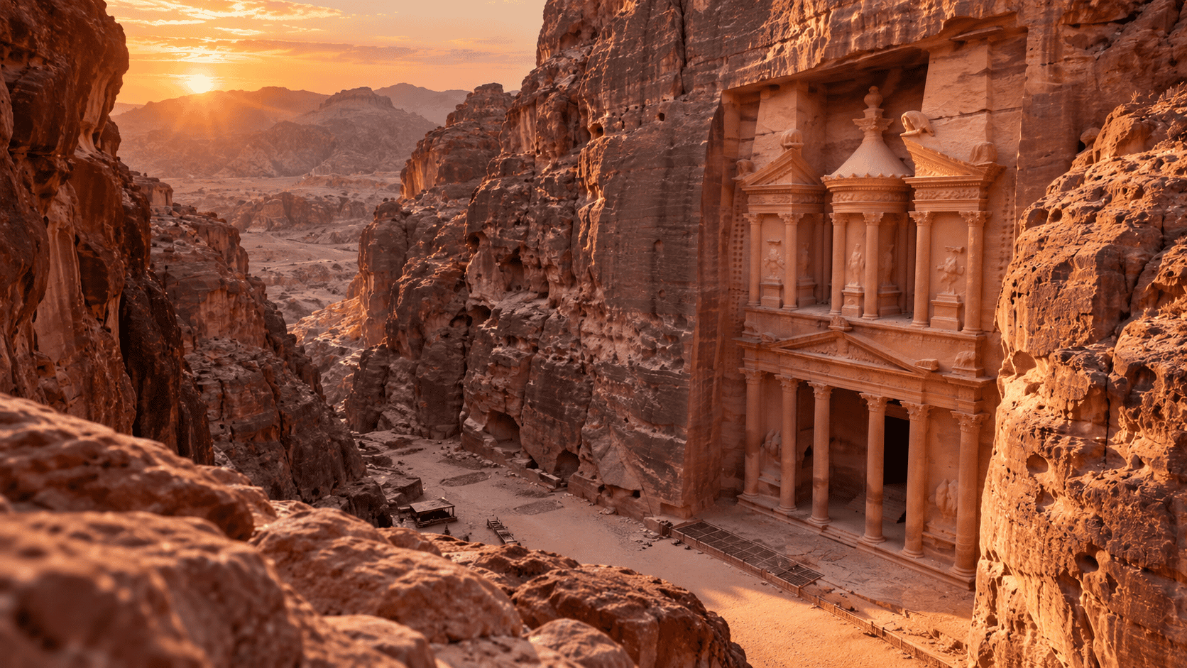 جو حطاب يعيد تقديم سحر البترا للعالم عبر ملايين المشاهدات