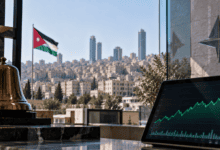 ارتفاع مؤشر بورصة عمان بمتوسط تداول يومي يبلغ 11 مليون دينار