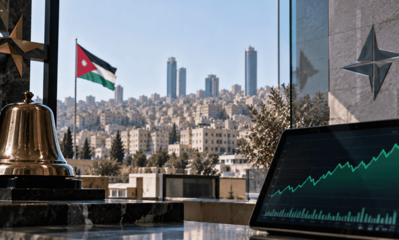 ارتفاع مؤشر بورصة عمان بمتوسط تداول يومي يبلغ 11 مليون دينار
