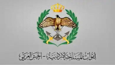 تعامل الجيش الأردني مع صواريخ إيرانية وسقوط بعضها في مناطق نائية