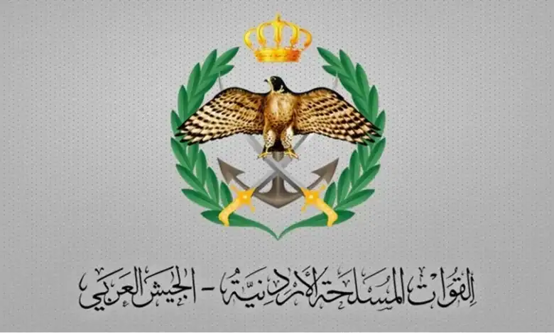 تعامل الجيش الأردني مع صواريخ إيرانية وسقوط بعضها في مناطق نائية