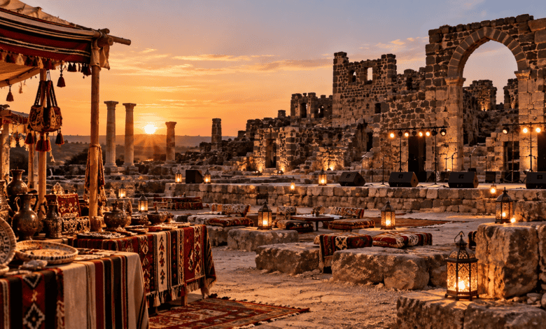 انطلاق فعاليات مهرجان أم الجمال السياحي والثقافي