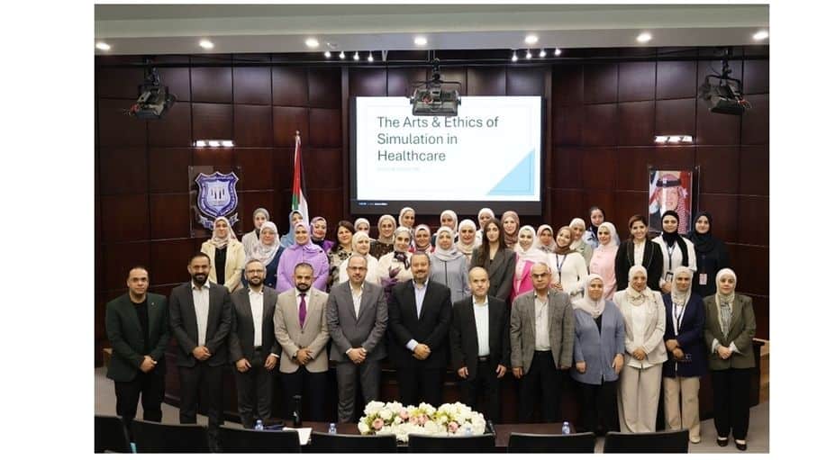 كلية التمريض بجامعة عمّان الأهلية تنظم ورشة حول مختبرات المحاكاة