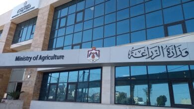 وزير الزراعة الدكتور صائب عبدالحليم الخريسات خلال توقيع اتفاقية المرحلة الثانية لمشروع كفاءة استخدام المياه