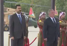 الملك عبدالله الثاني يستقبل رئيس الوزراء العراقي في عمّان