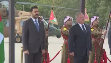 الملك عبدالله الثاني يستقبل رئيس الوزراء العراقي في عمّان 2 الملك عبدالله الثاني يستقبل رئيس الوزراء العراقي في عمّان