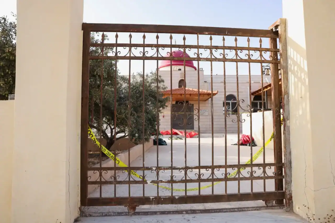 ديوان أبناء محافظة الكرك في منطقة دابوق بالعاصمة عمان حيث يقام بيت العزاء