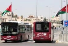 محمد الجدوع المدير التنفيذي للمرور في أمانة عمّان الكبرى خلال حديثه عن مسارات الباص سريع التردد