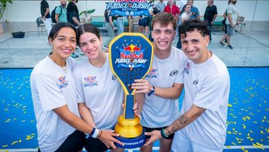 الأردن يتوج بلقب بطولة ريد بُل بادل داش العالمية في إشبيلية