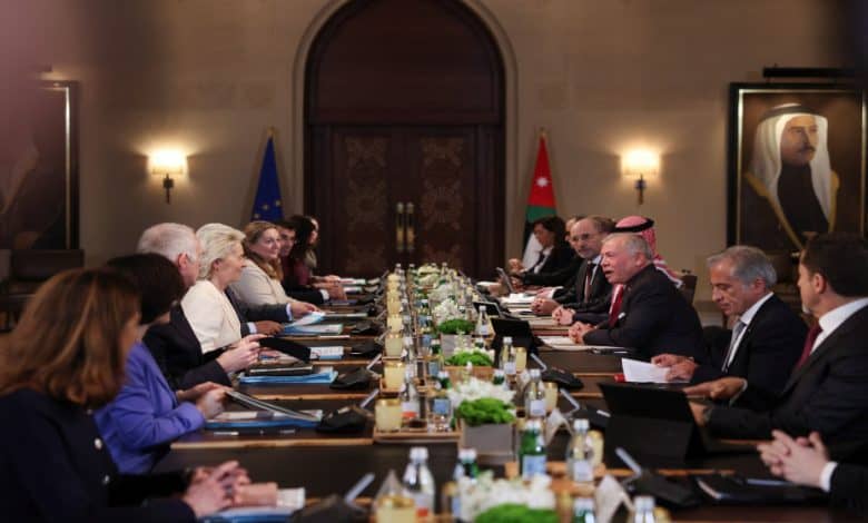 قمة تاريخية في عمان: الملك وقادة الاتحاد الأوروبي يدشنون مرحلة جديدة من الشراكة